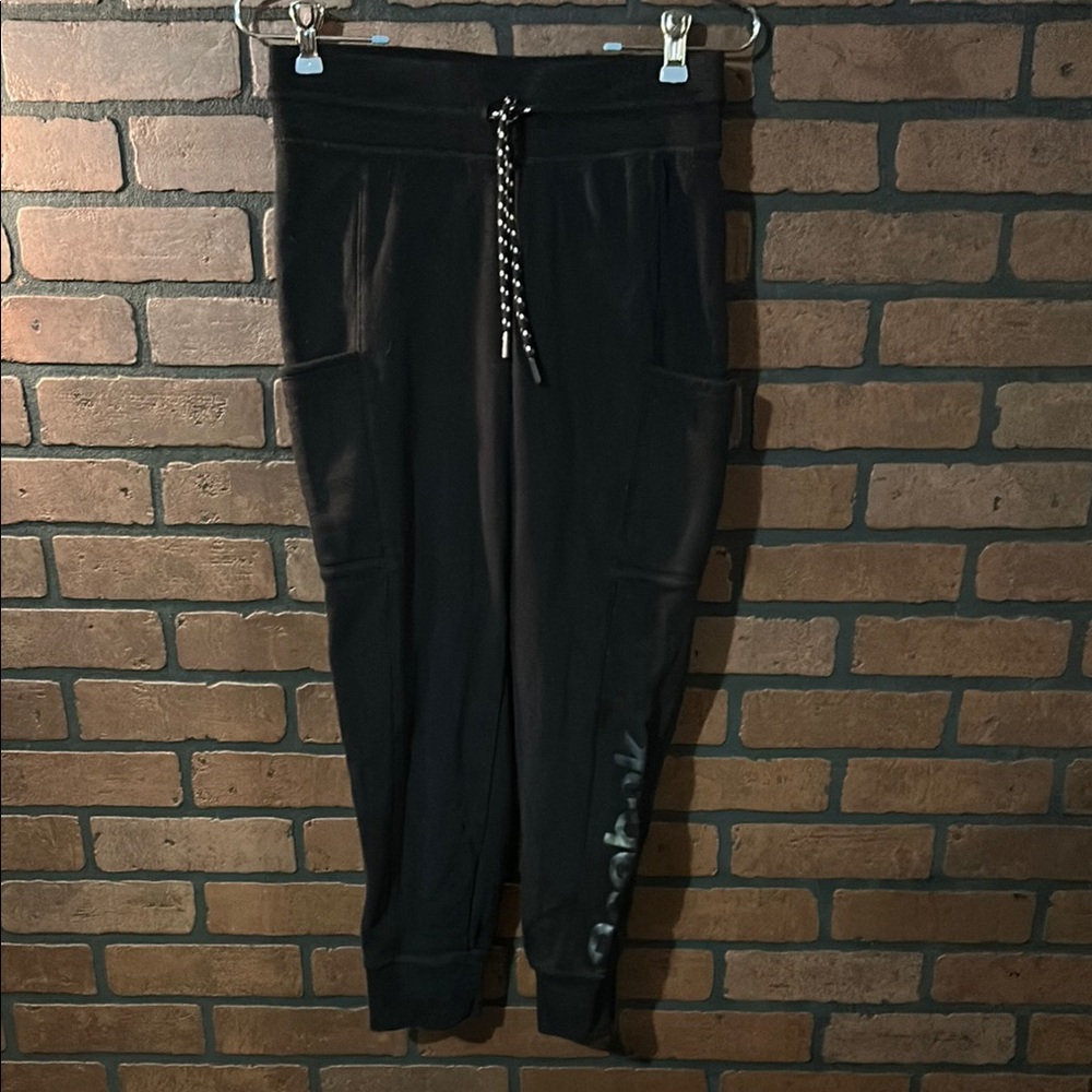Reebok Black Jogger Pants